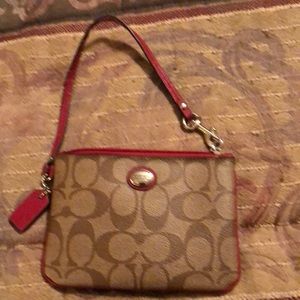 Authentic Coach Wristlet
